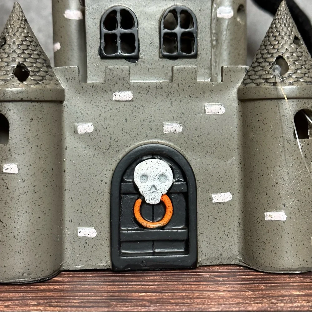 Target Halloween Village Castle & Dungeon With Lights NWT